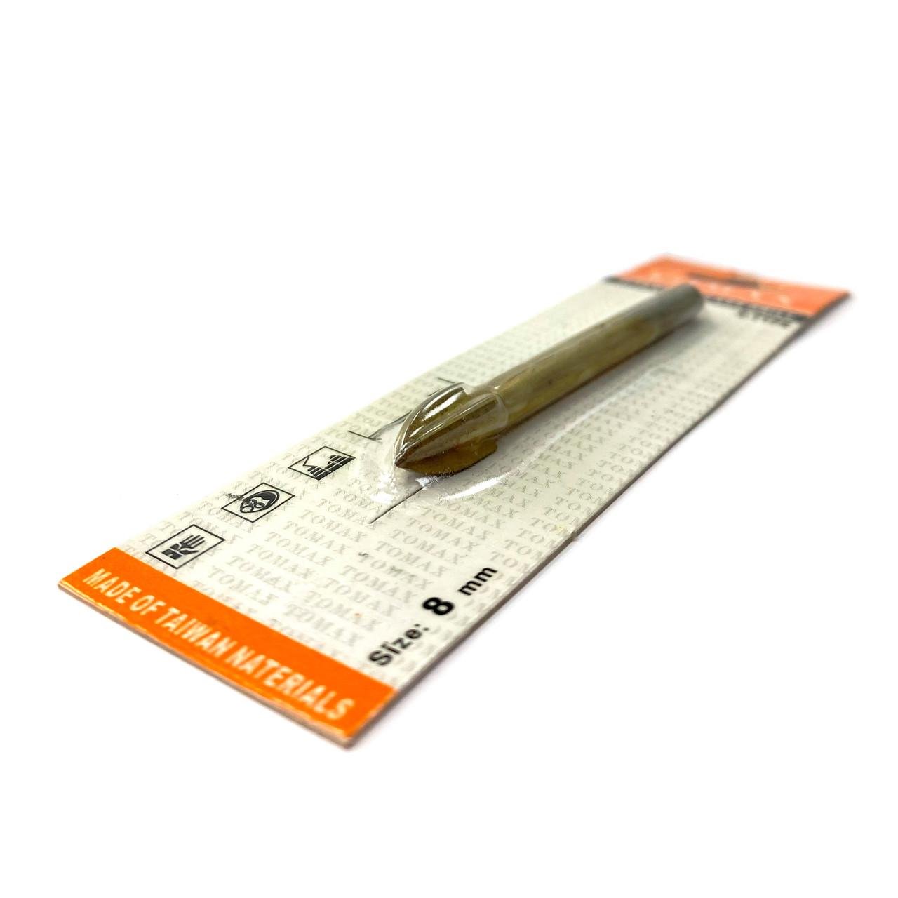 Сверло по плитке TOMAX 8 мм титан квадро (1454757343) - фото 1 Сверло по плитке TOMAX 8 мм титан квадро (1454757343) - фото 1