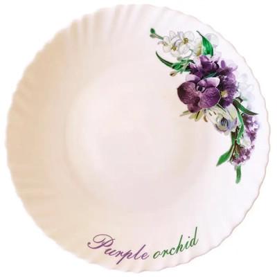 Тарелка Vittora Wave Dessert Фиолетовая орхидея 19 см (V-190PO)