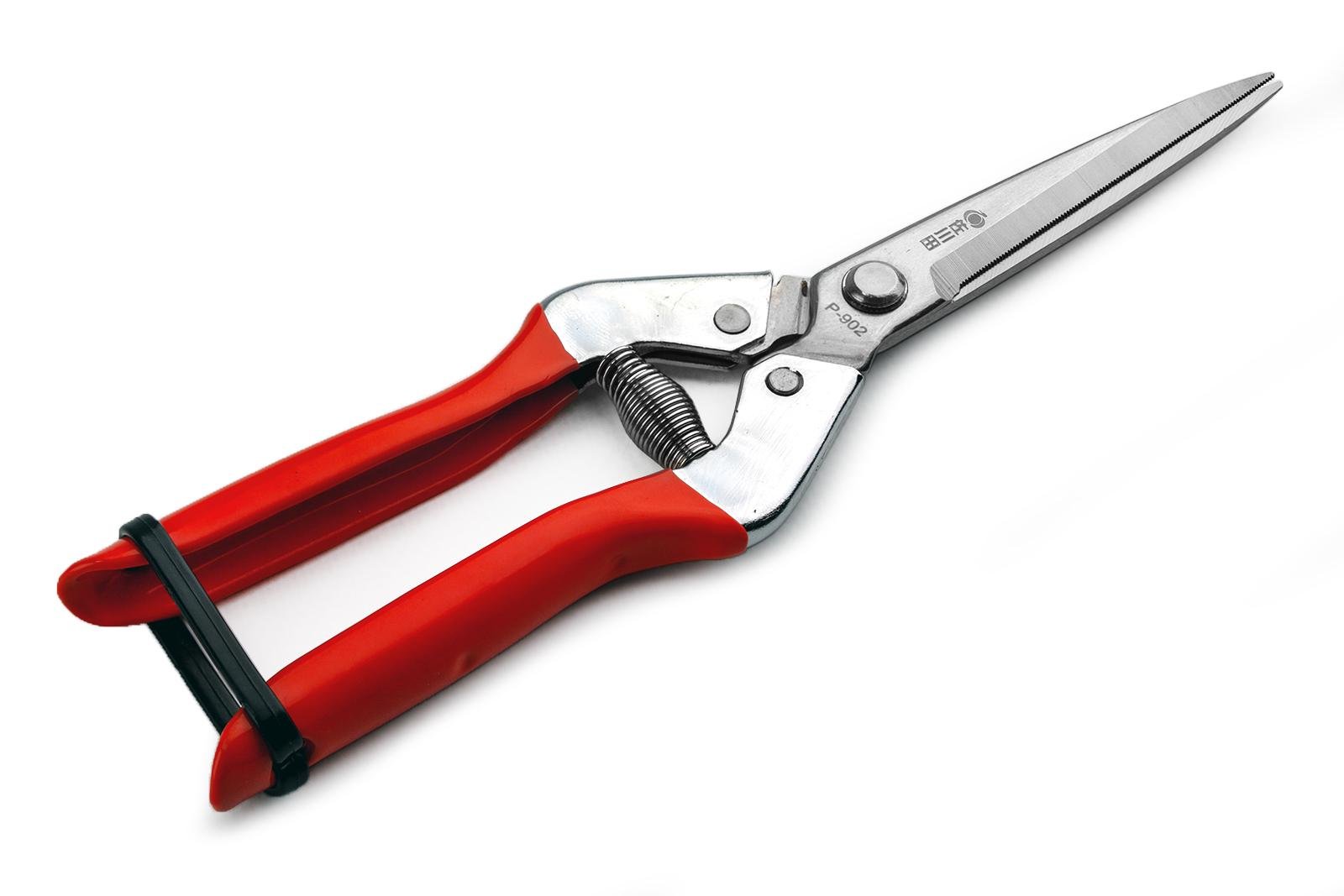 Садові ножиці Sagawata з нержавіючої сталі подовжені 215 мм (P-902_L) - фото 3