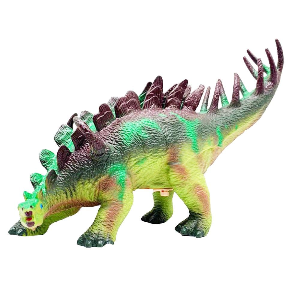 Детская игровая фигурка Динозавр резиновый со звуком Разноцветный (IF-174-F-474)
