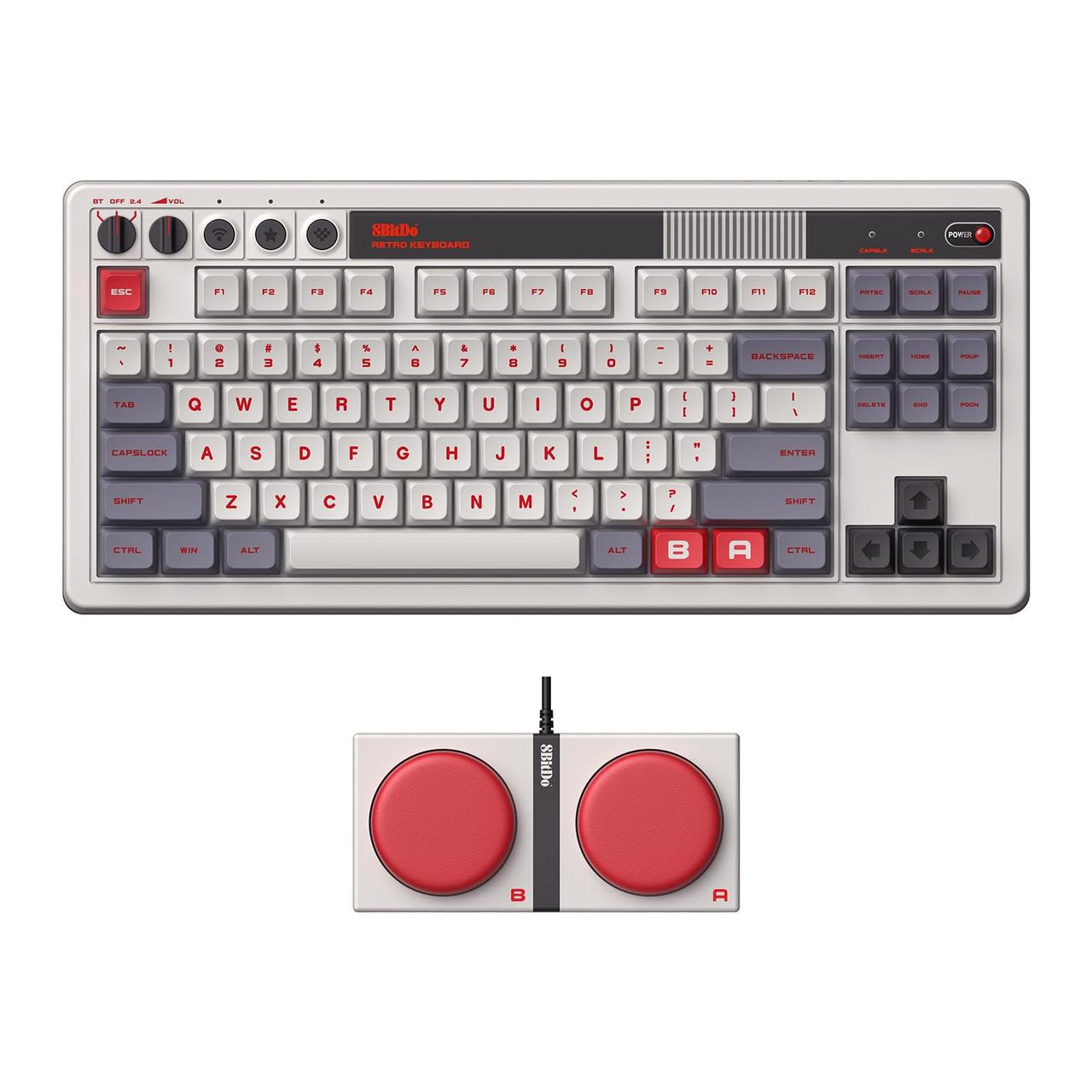 Клавіатура механічна бездротова 8BitDo Retro Mechanical Keyboard