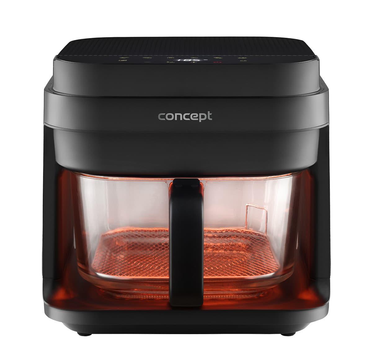 Аэрогриль Concept FR5500 GLASS & FAST Air Fryer 5,5 л - фото 5
