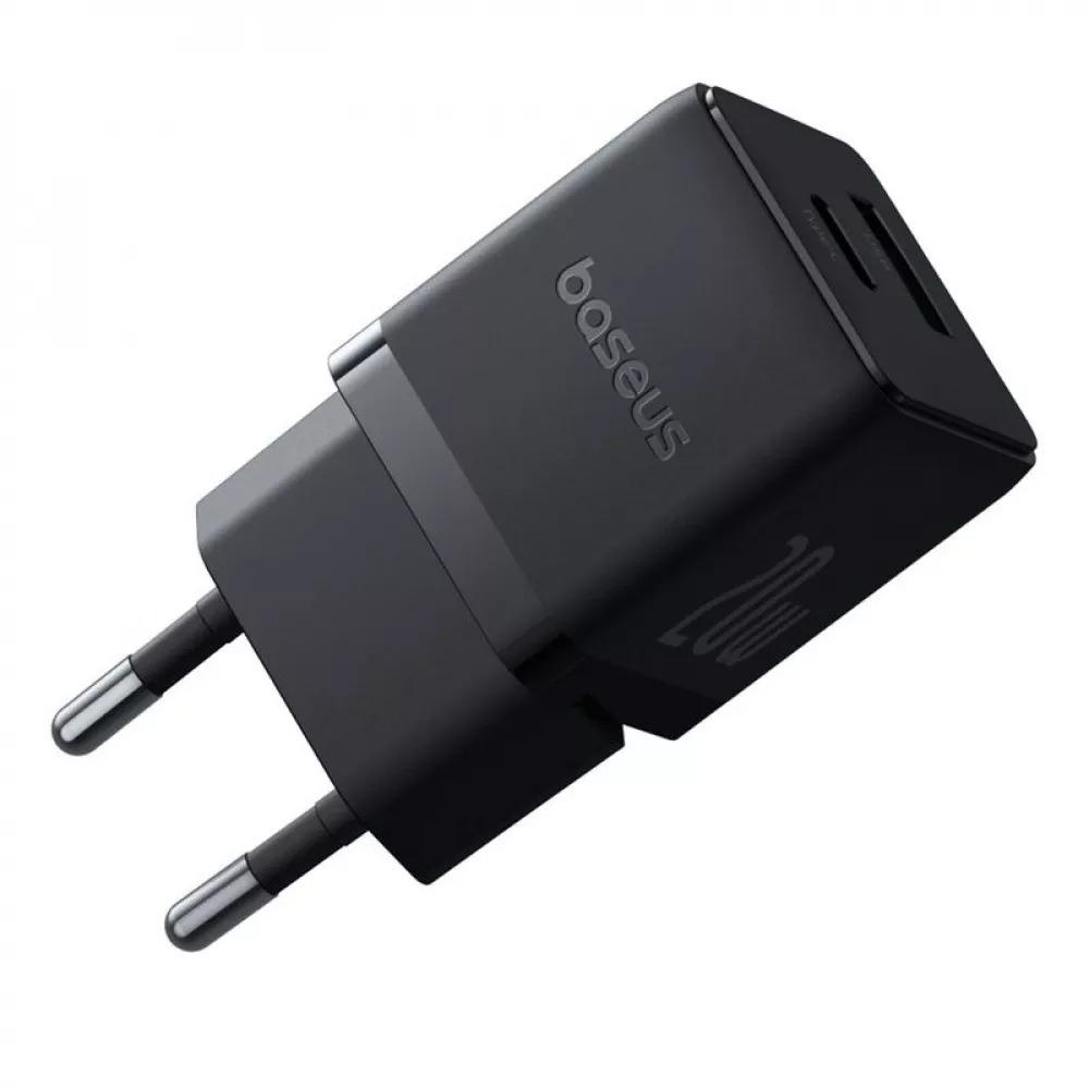 Зарядний пристрій BASEUS Palm Fast Charger Type-C 60W 1 м Black - фото 5