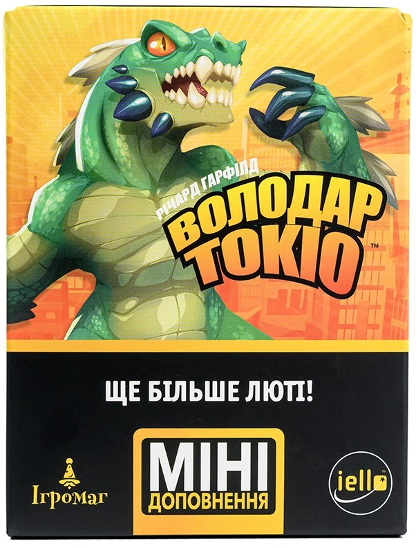 Настільна гра "Володар Токіо. Ще більше люті King of Tokyo: Even More Wicked!" (17411)