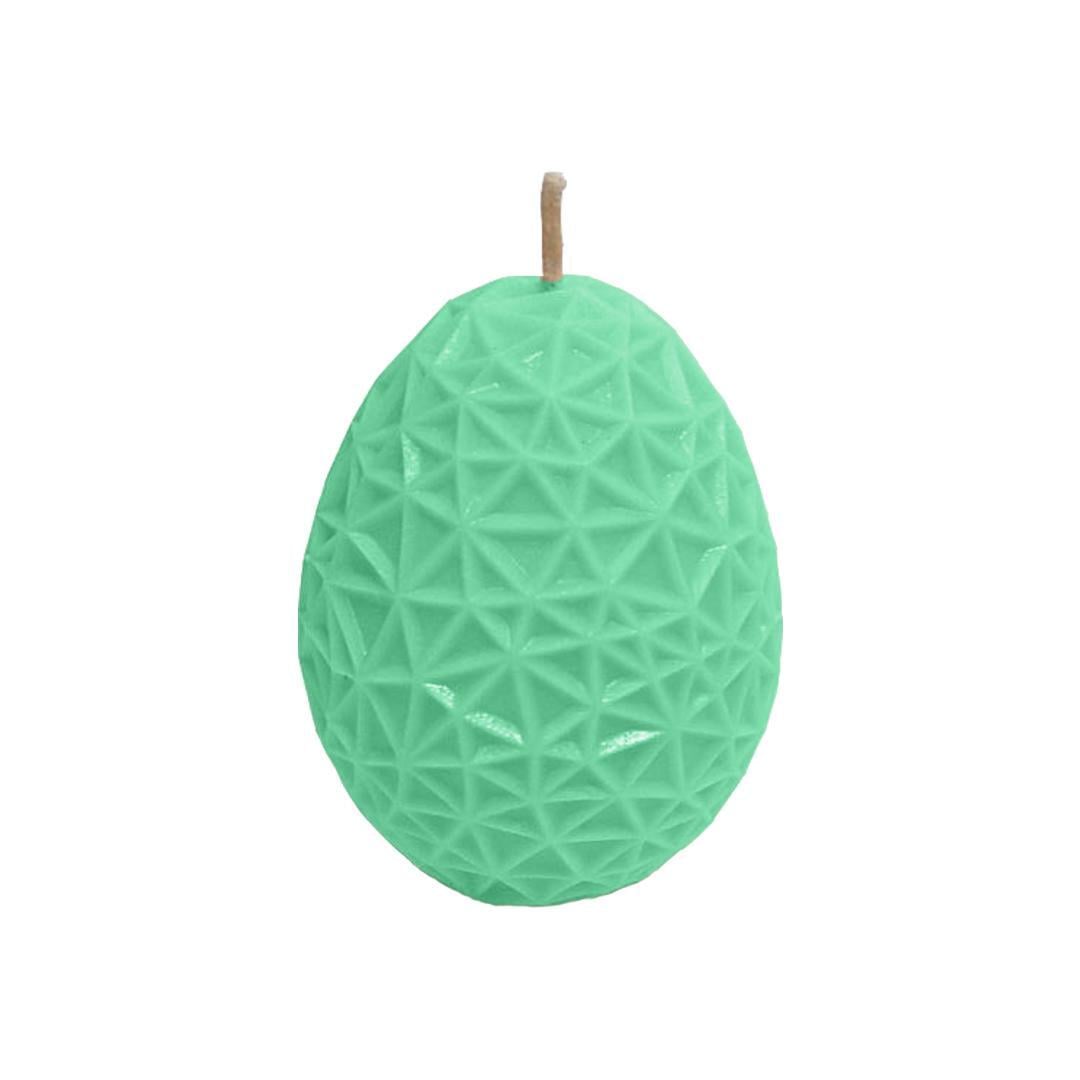 Свеча Пасхальное яйцо 6,5 см Салатовый (22704)