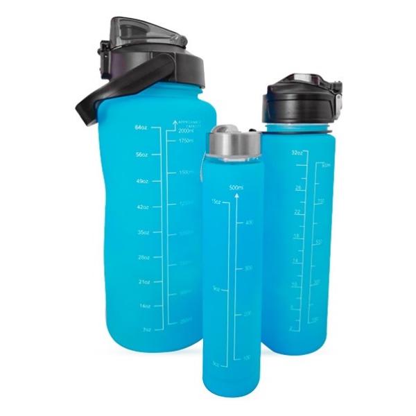 Фляга OstroVit Water Bottles 2000 мл/900мл/500 мл Blue (000021051)