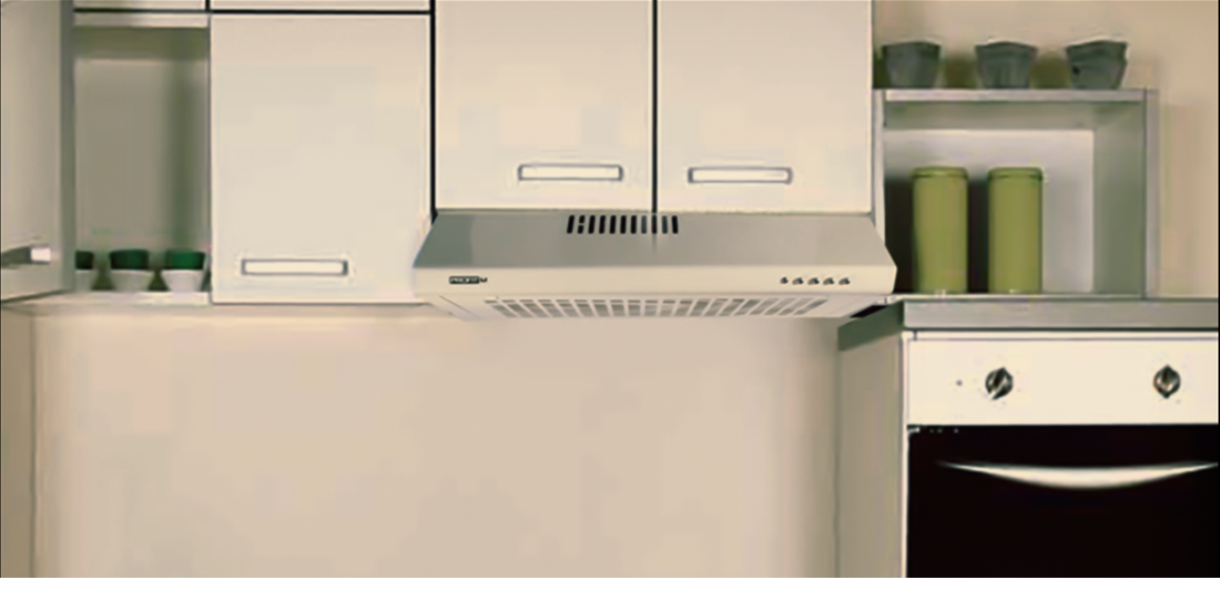 Витяжка кухонна ProfitM Плоска Турбо №1 50 см 420 м3 Білий - фото 7