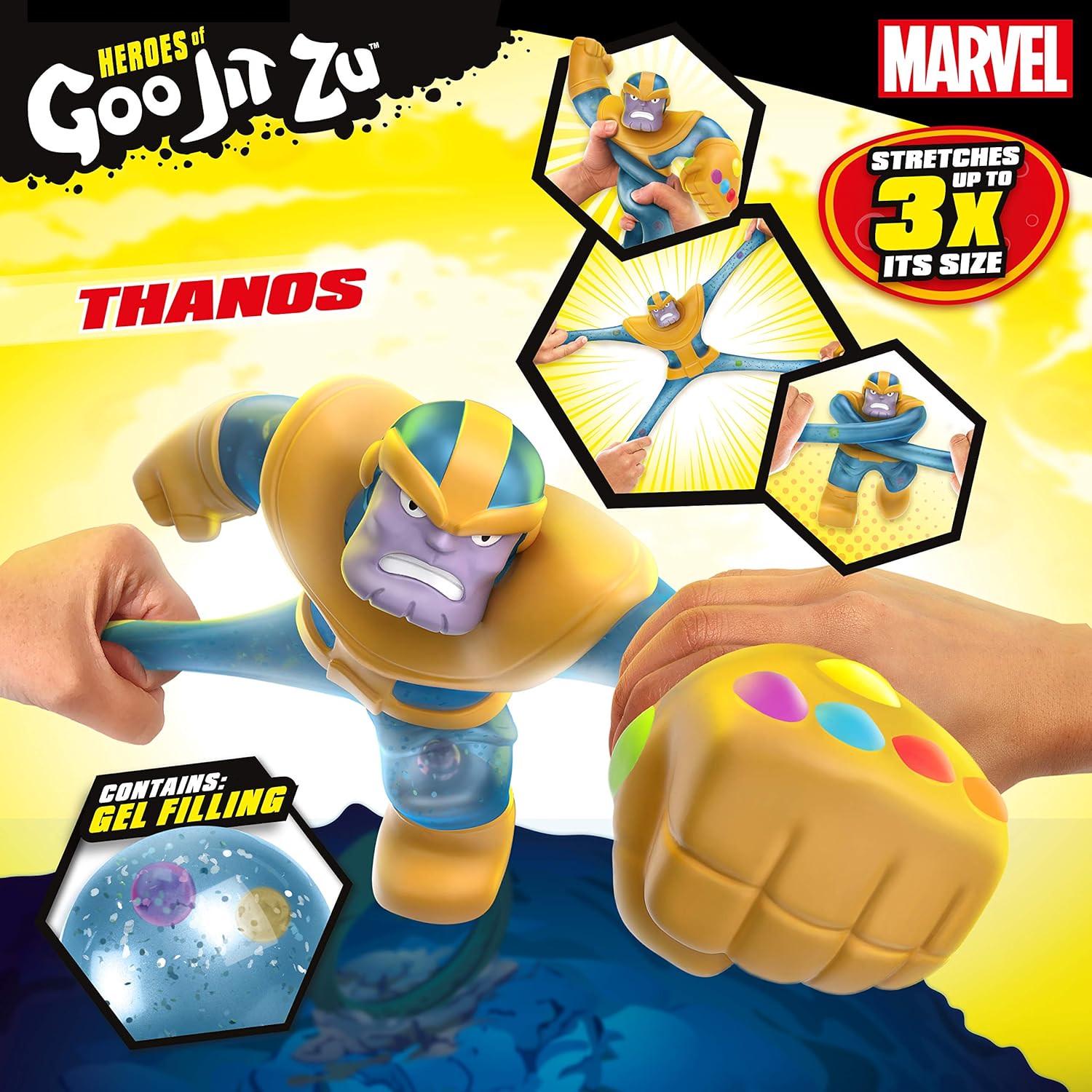 Фігурка Heroes of Goo Jit Zu Marvel Supagoo Thanos 20 см - фото 4 Фігурка Heroes of Goo Jit Zu Marvel Supagoo Thanos 20 см - фото 4