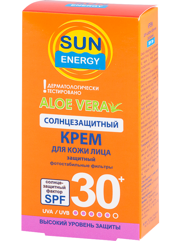 Солнцезащитный крем Sun Energy для лица SPF30 30 мл (MEL-22510)