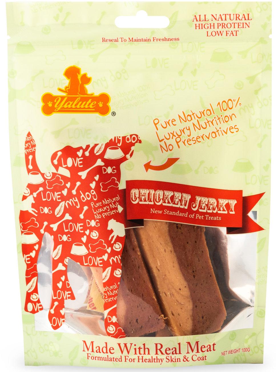Лакомство для собак Yalute Chicken and Duck Fillets Филе курицы и утки 100 г (4820261920482)