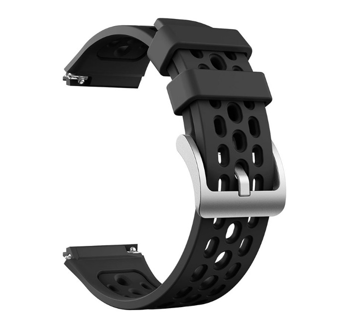 Силіконовий ремінець Primo Perfor Classiс для смарт годинника Huawei Watch GT 2e Black (1473318298)