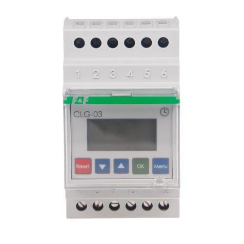 Лічильник часу роботи F&F CLG-03 24/264V AC/DC 8A (27878614)