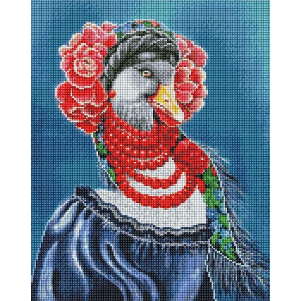 Алмазная мозаика Идейка Украинская гусыня 40x50 см (AMO7601)