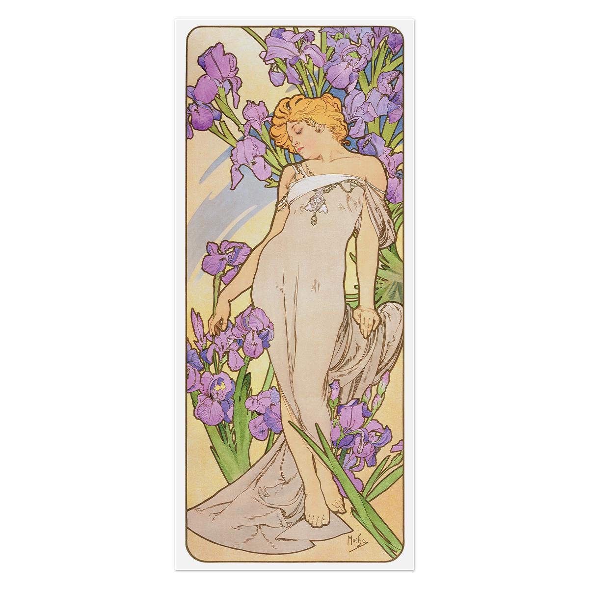 Плакат The Flowers Iris 1897 52x120 см (0007)