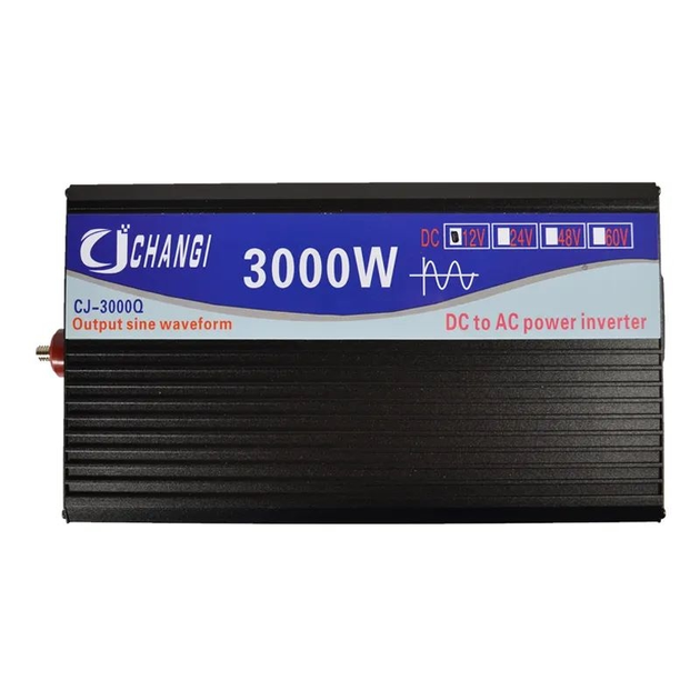 Перетоврювач напруги CHANGI CJ-3000Q 12 / 230 В інвертор чиста синусоїда 3000W/1500W (3000Q)