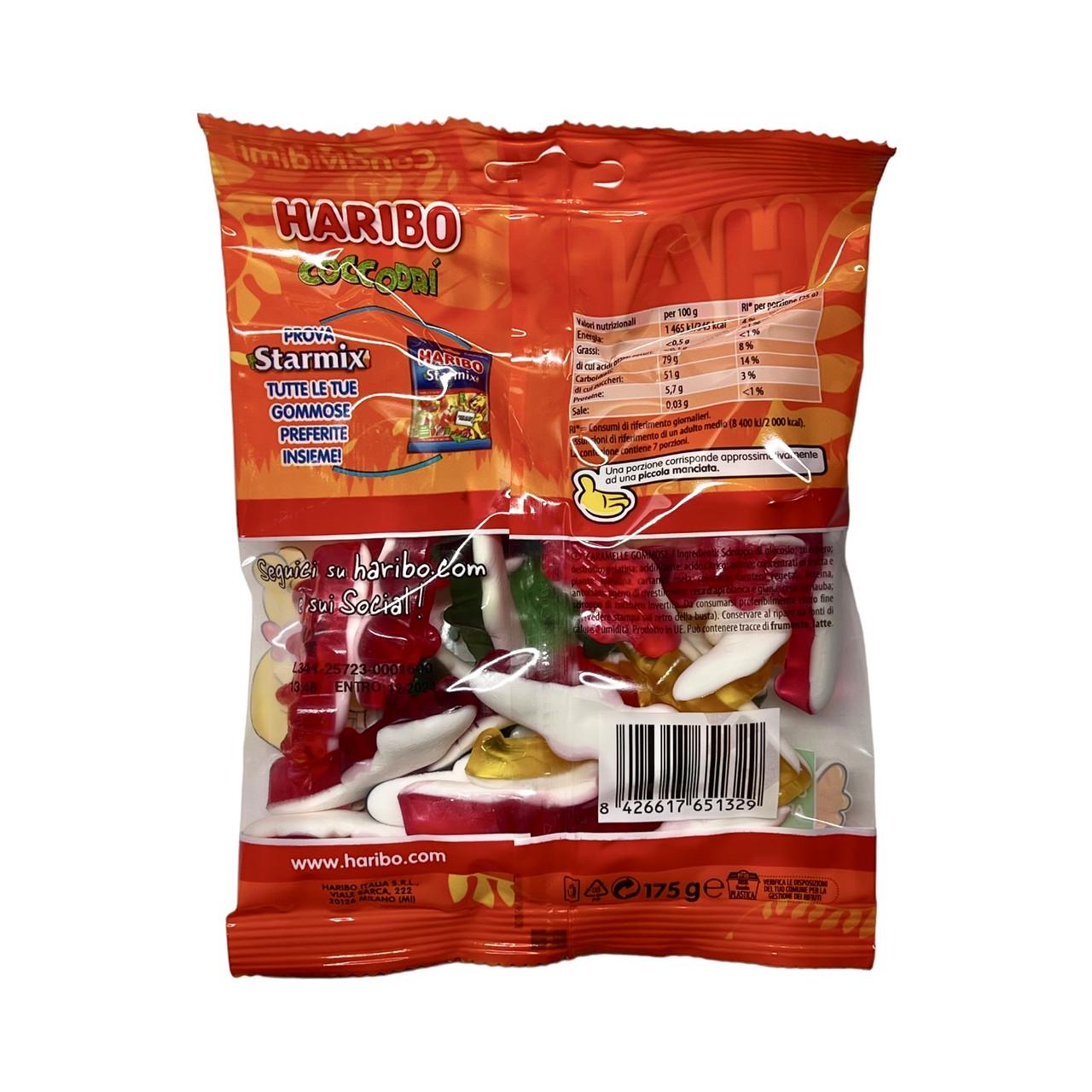 Желейки Haribo coccodri з фруктово-молочними смаками 175 г (2088778234) - фото 2