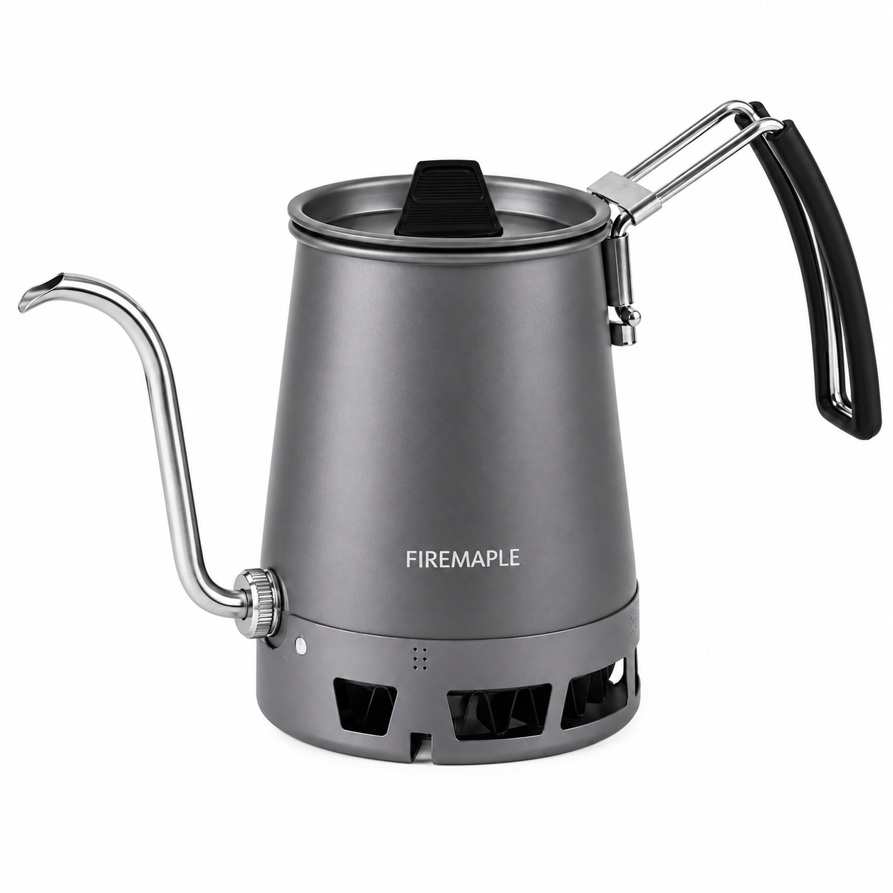 Чайник FM Pour350 з вузьким носиком Gooseneck 350 мл Сірий (38125138) Чайник FM Pour350 з вузьким носиком Gooseneck 350 мл Сірий (38125138)