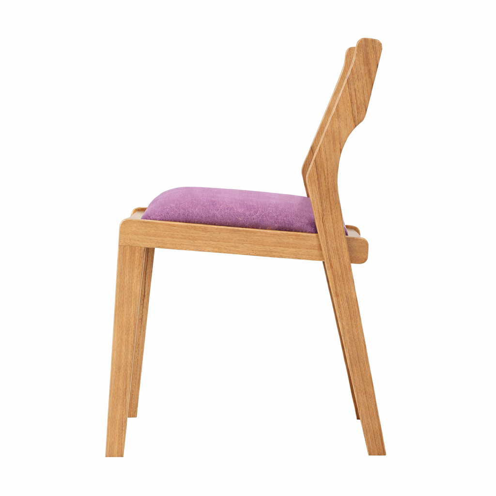Стул дизайнерский Hillwood Design из натурального дерева дуба Киото Violet Стул дизайнерский Hillwood Design из натурального дерева дуба Киото Violet