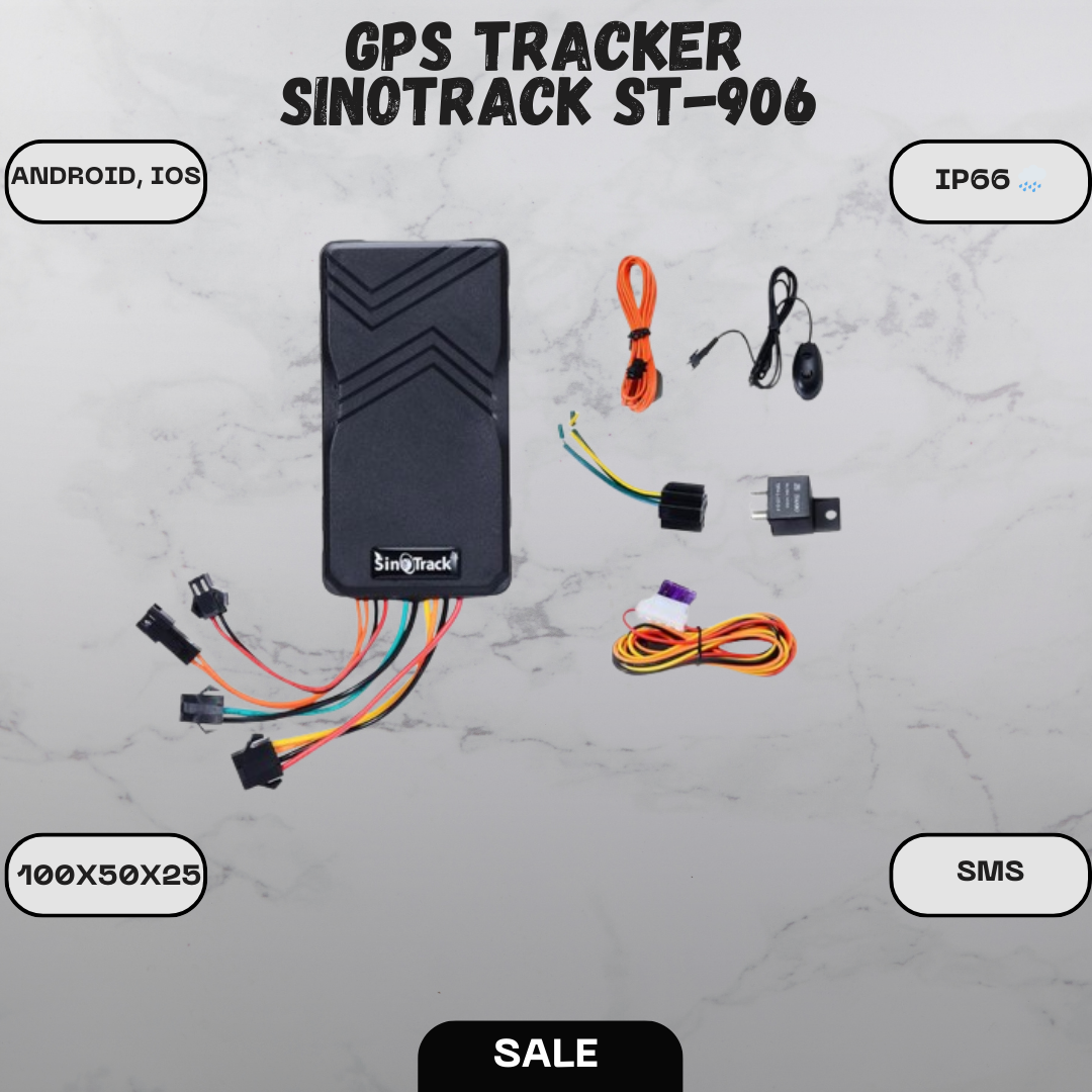 Трекер GPS автомобільний SinoTrack ST-906 з блокуванням двигуна та мікрофоном (GP-ST906) - фото 8