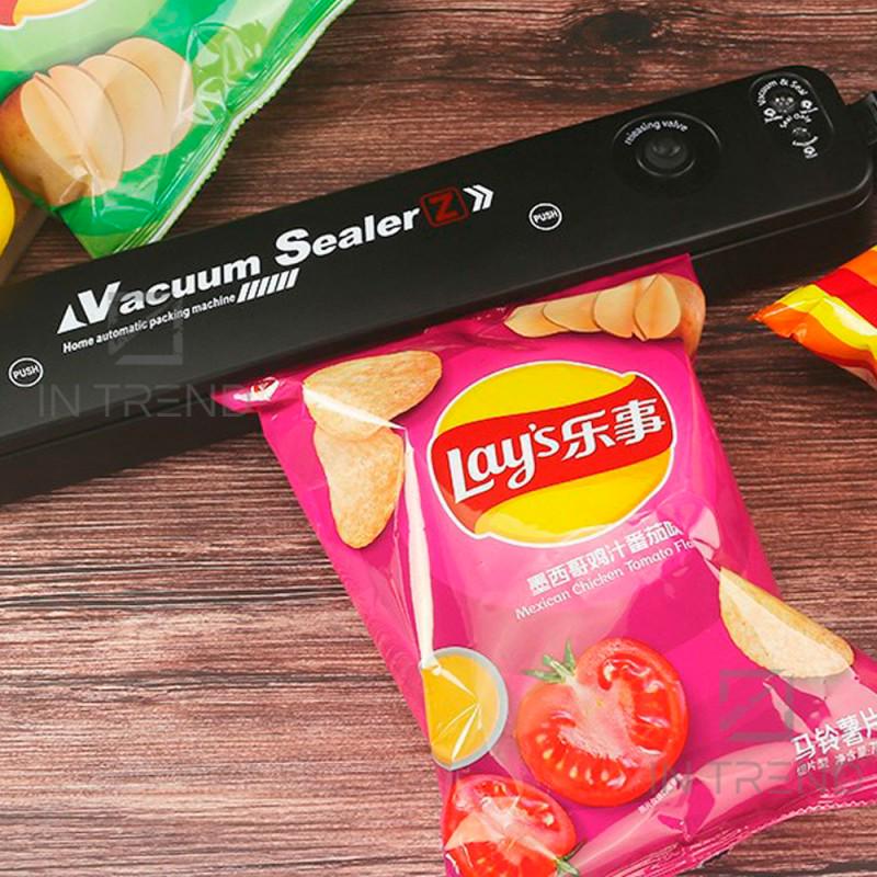 Вакууматор домашній із 5 пакетами Чорний (8164) - фото 5 Вакууматор домашній із 5 пакетами Чорний (8164) - фото 5