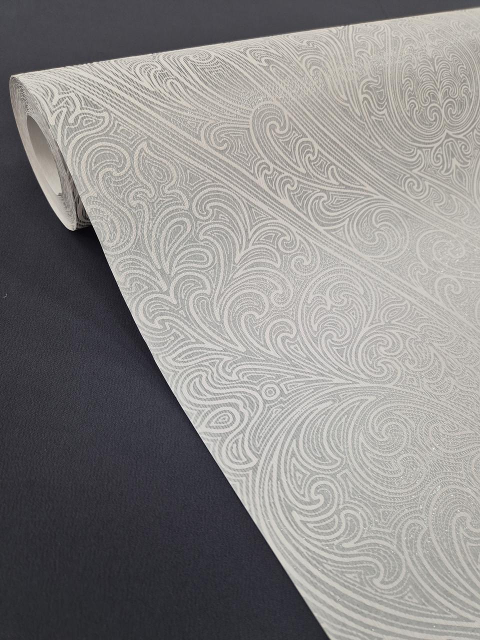 Обои виниловые Marburg 32927 для спальни/гостиной/кухни/коридора/ванной комнаты 10,05x1,06 м Серый (2351266699) - фото 6