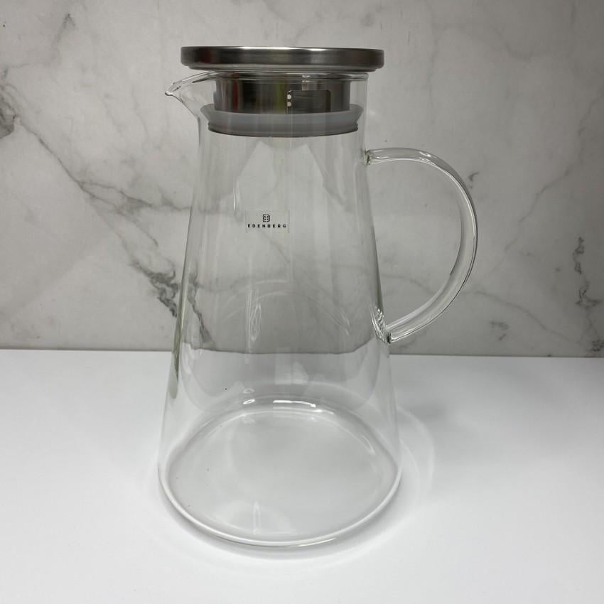 Глеб стеклянный Edenberg EB-19572 с крышкой 1,8 л (2000921454)