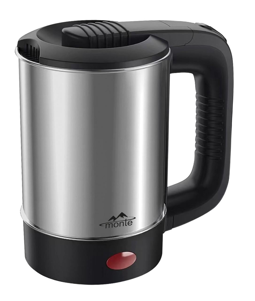 Электрочайник дорожный Monte MT-1819 2 стакана/скрытый нагрев 0,65 л/600 Вт (33147902)