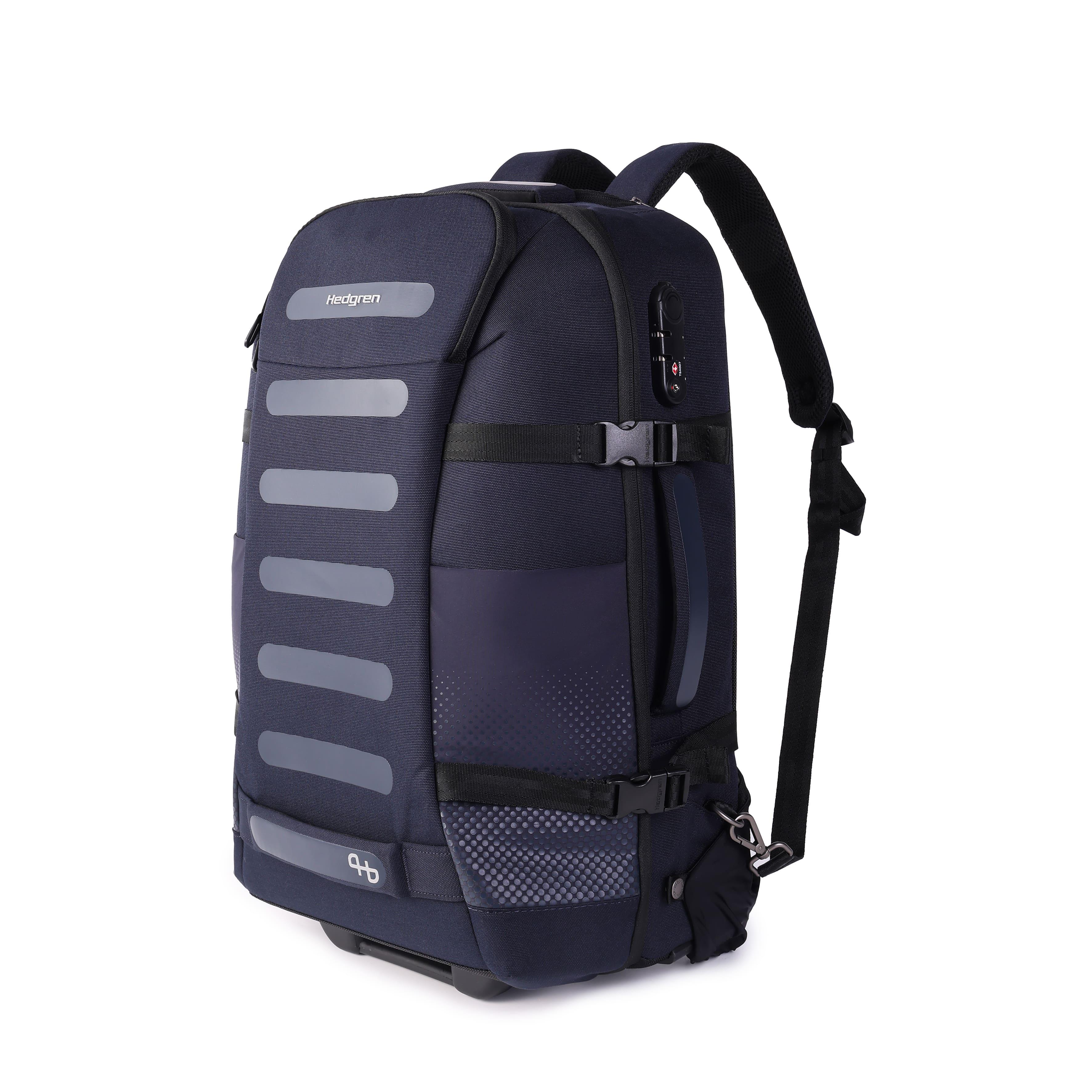Рюкзак на колесах Hedgren Comby HCMBY12/870 55х40х23 см 2,8 кг 56 л Синій бушлат (31887695)