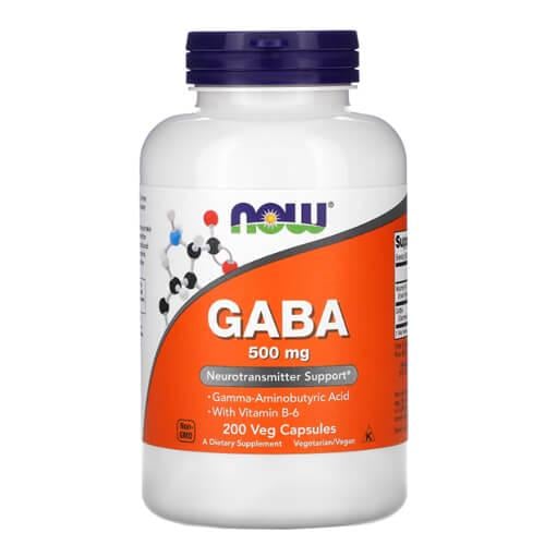 Добавка NOW GABA 500 мг 200 Capsules (NOW-00088) Добавка NOW GABA 500 мг 200 Capsules (NOW-00088)