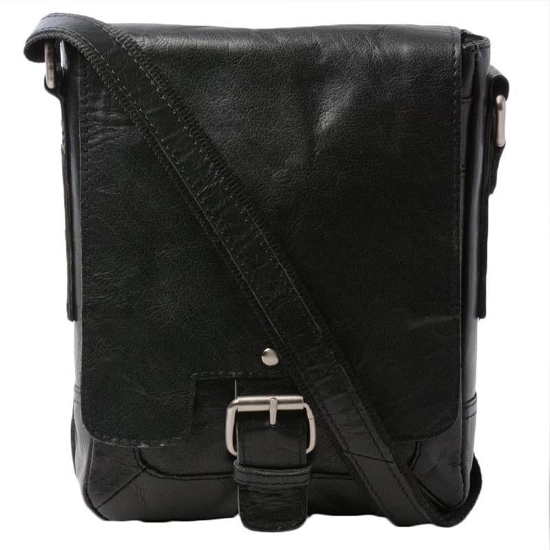 Сумка чоловіча Ashwood Чорний (8341 BLACK)