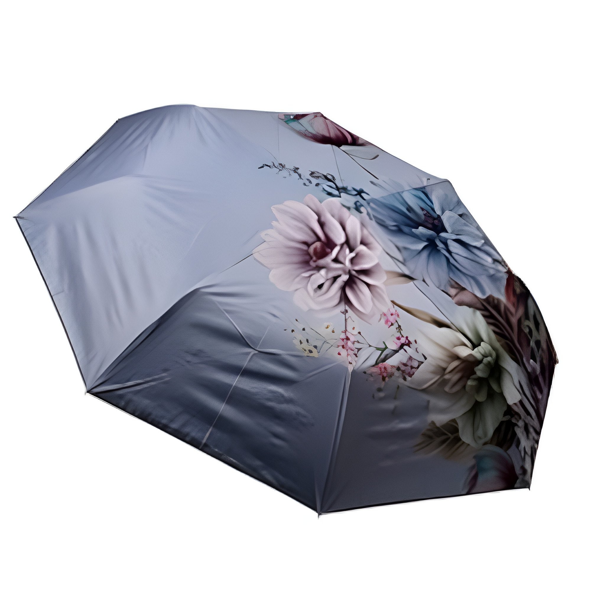 Зонт с чехлом Stenson R95178 d 110 см Серо-голубой (24637874)