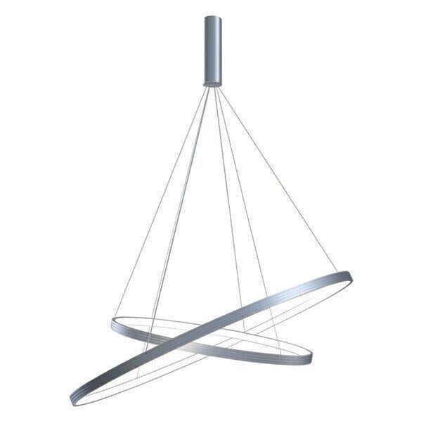 Люстра Kloodi KD-RG DUO 900/1100 4K ALU Ring Giza Duo 120 Вт 6000 лм 4000K