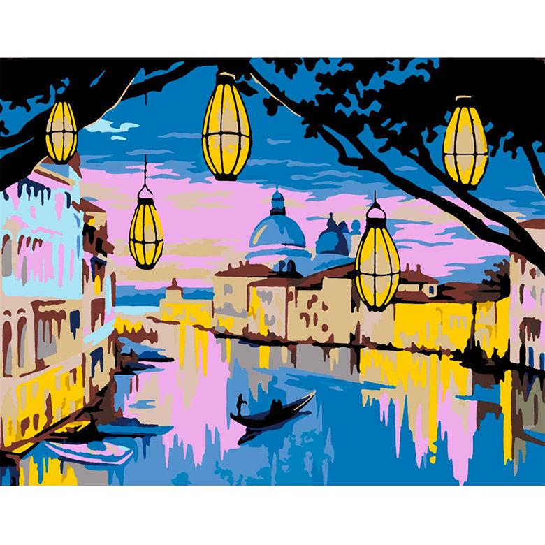 Картина по номерам Rosa Premium N0001384 Венеция 35х45 см (L052747)