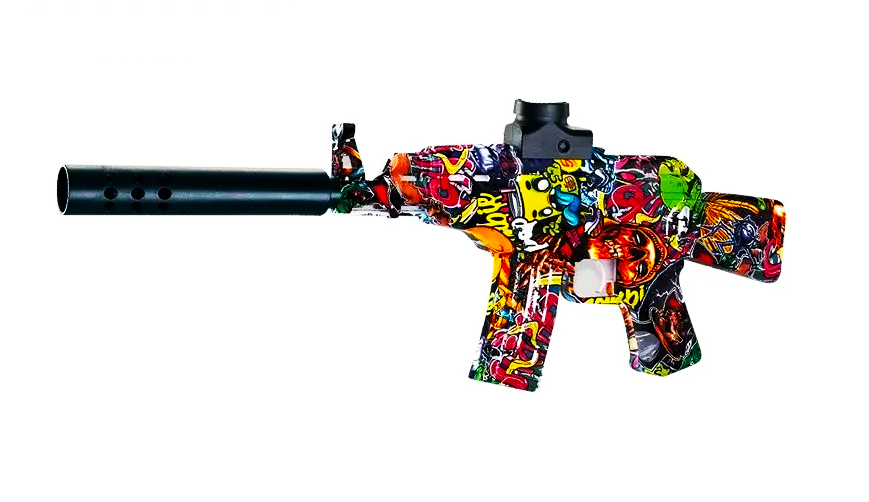 Автомат детский гидрогелевой АК47 Army WH77 на аккумуляторе с лазерным прицелом Разноцветный (24019121)