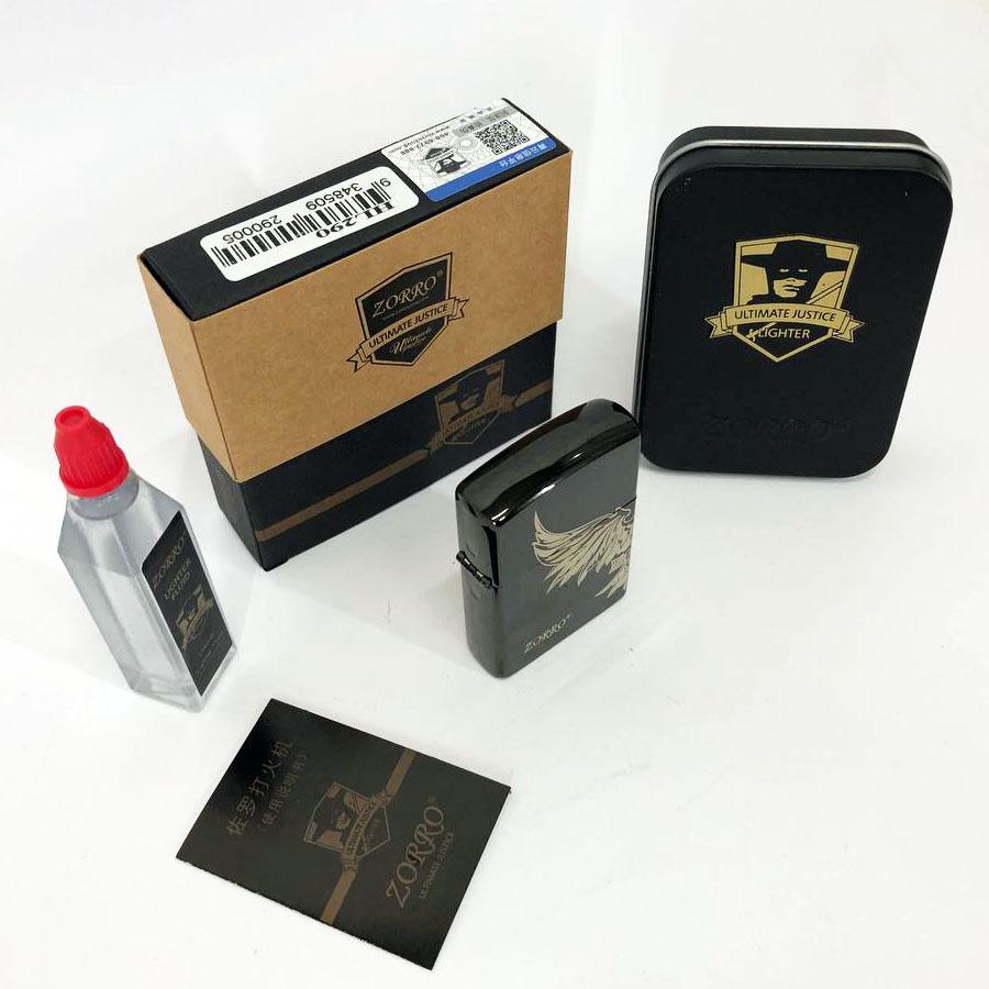 Набор для зажигалки бензиновая Zorro HL-290 Черный (310852) - фото 3 Набор для зажигалки бензиновая Zorro HL-290 Черный (310852) - фото 3