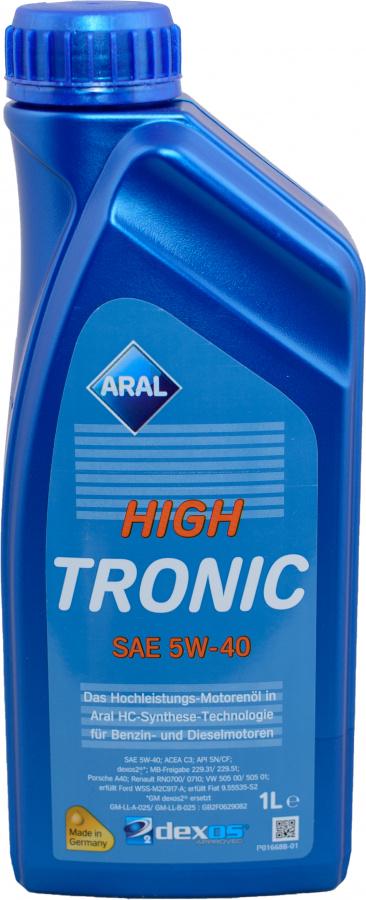 Моторна олива ARAL HighTronic 5W-40 1 л (15F47B)