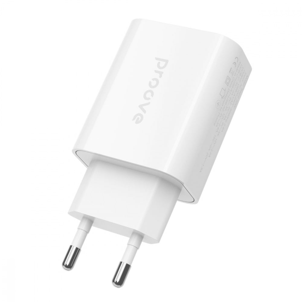 Зарядний пристрій Proove Rapid 30 W 2 USB Type-C White 2 USB Type-C White - фото 5