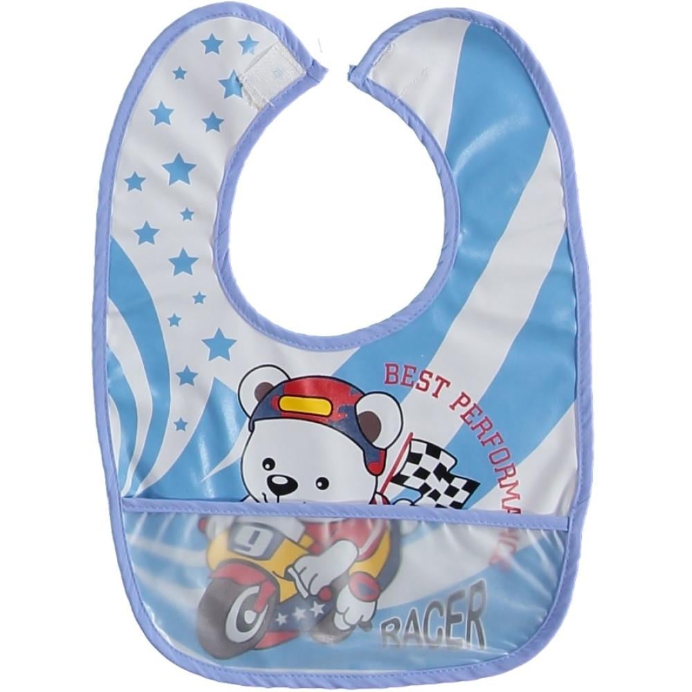 Слинявчик на липучці Babytone Racer для хлопчиків (318089g)
