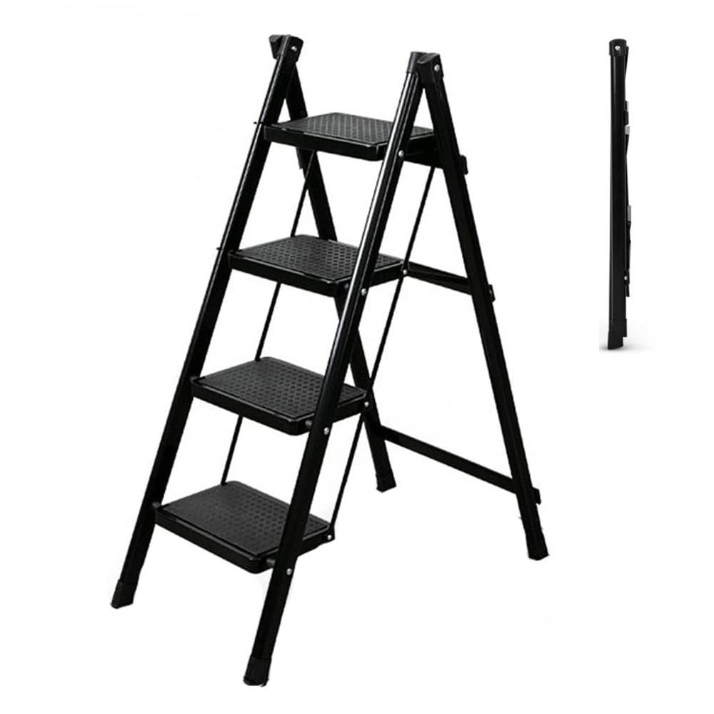 Лестница строительная складная Stenson R93513 4 яруса 42,5х105 см Черный (52acb9db) - фото 2 Лестница строительная складная Stenson R93513 4 яруса 42,5х105 см Черный (52acb9db) - фото 2
