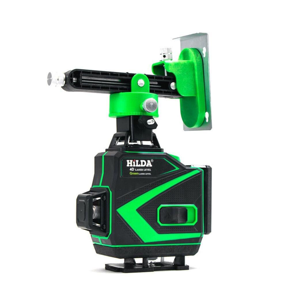 Лазерний рівень нівелір HILDA 4D Ultra із зеленим променем на 16 ліній 360 градусів 2025 зі штативом - фото 15
