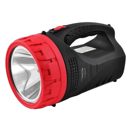 Фонарь-прожектор переносной Luxury 2829-5W+25LED Черно-красный (GR-06830)