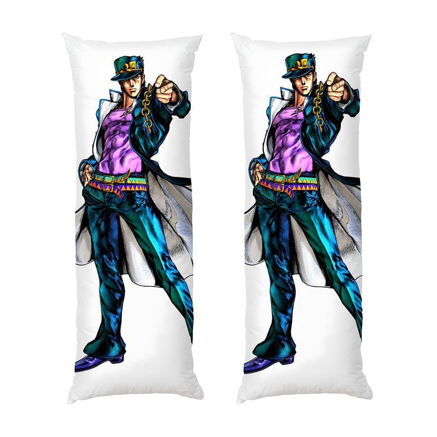 Подушка дакимакура Jotaro JoJo’s Bizarre Adventure габардин 70х30 см (112596)