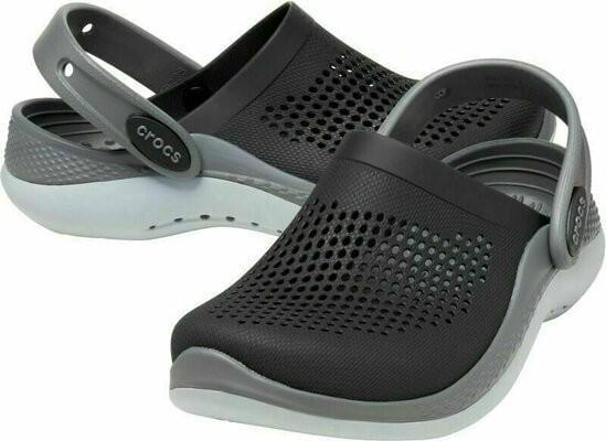 Сабо дитячі Crocs Literide Clog 360 Black/Slate Grey р. 33/34 (18695)