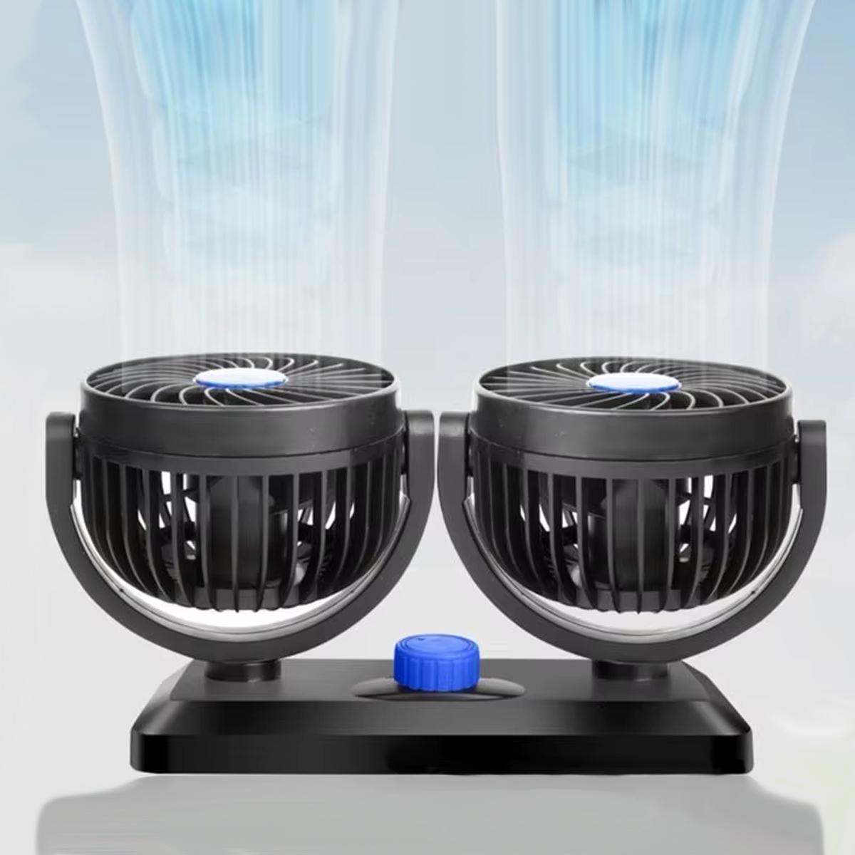 Вентилятор автомобильный Car Mounted Fan F30 USB 360° Black (110613) - фото 3 Вентилятор автомобильный Car Mounted Fan F30 USB 360° Black (110613) - фото 3