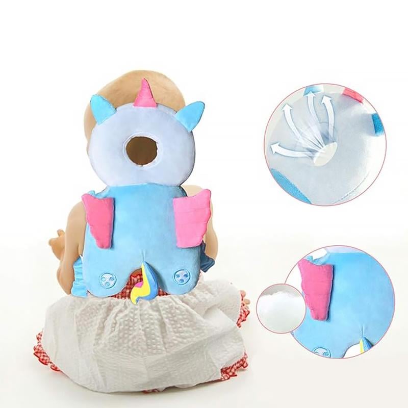 Подушка-рюкзак дитяча захисна Tochang Єдиноріг (74108) - фото 3