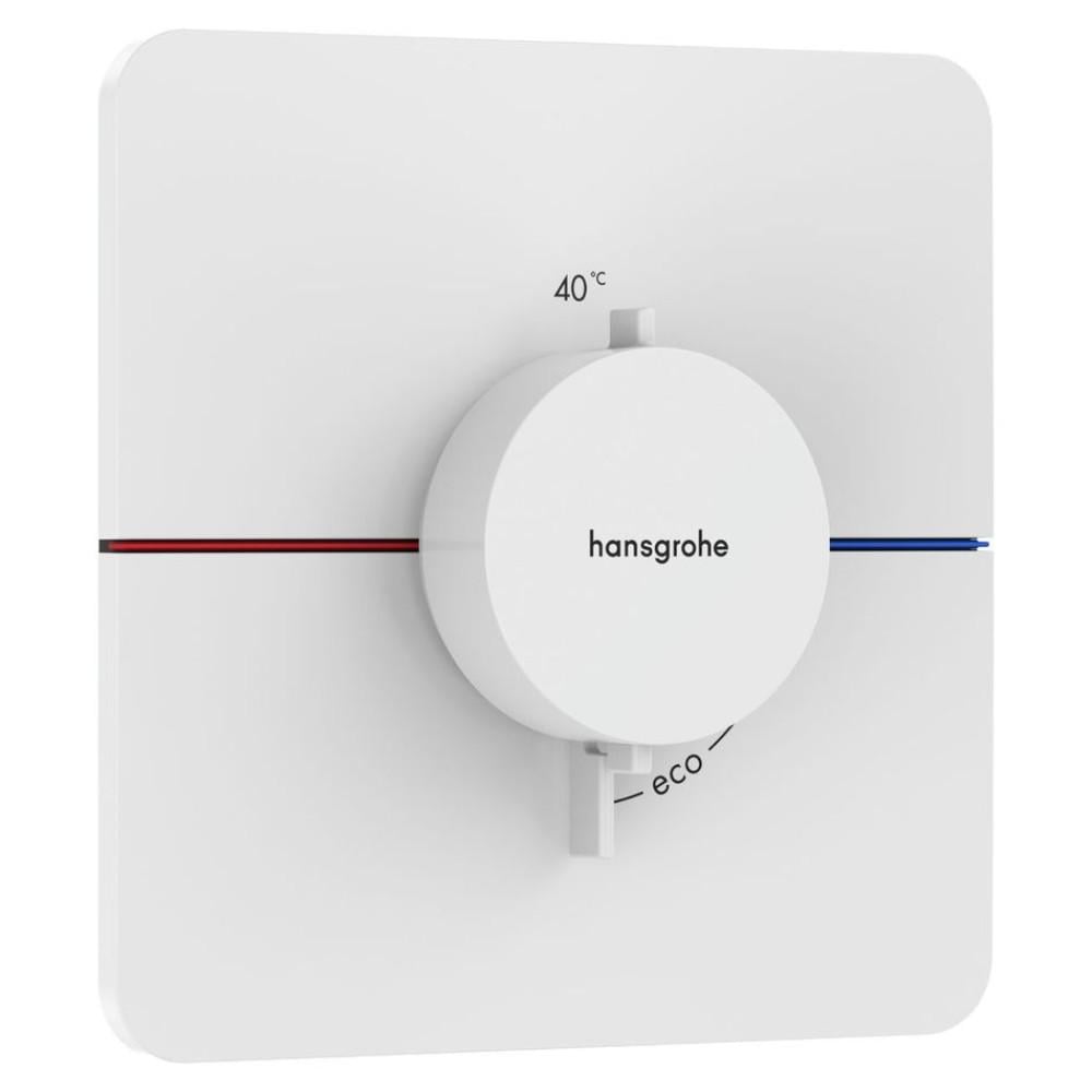 Смеситель для душа Hansgrohe ShowerSelect Q термостатический Белый матовый (37460766)