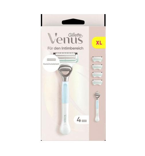 Станок для бритья женский Gillette Venus Satin Сare для чувствительной кожи с 4 кассетами (21201364)