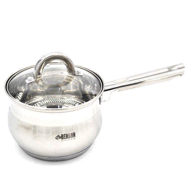 Набор кастрюль из нержавеющей стали 10 предметов Benson (BN-211) - фото 3