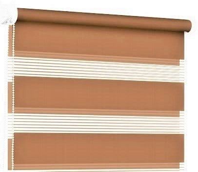 Роллета день-ночь 78х150 см Светло-коричневый (ВН1210)