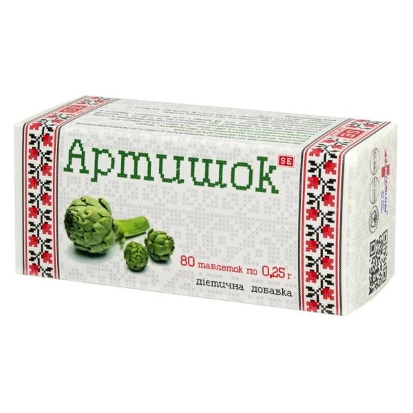 Артишок Farmakom Артишок 80 таб. (000027446) Артишок Farmakom Артишок 80 таб. (000027446)